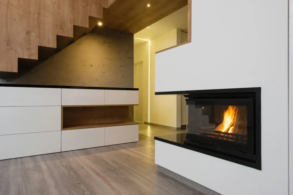 Cheminée moderne à Bayeux